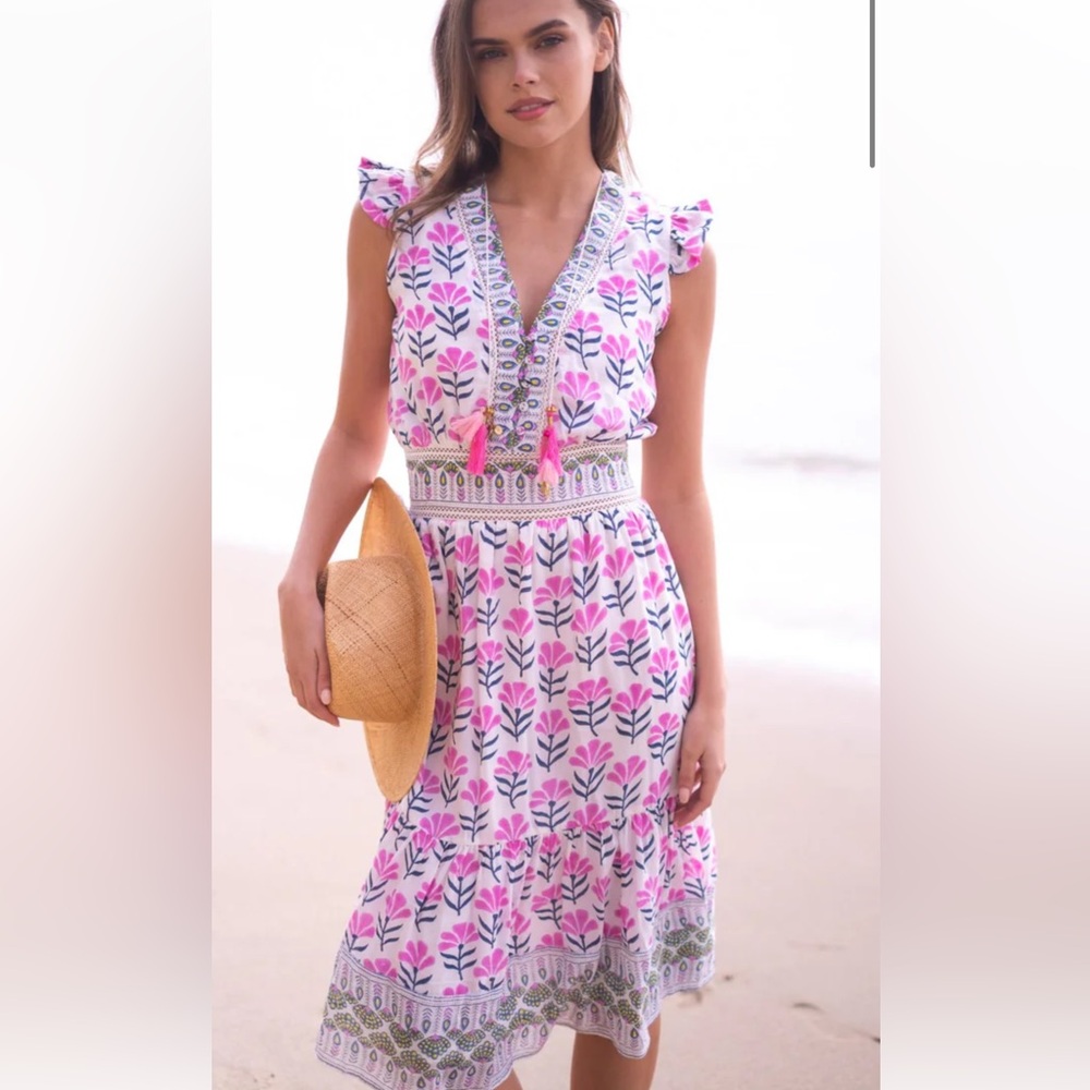 Nwt Bell by Alicia Belle Annabelle Midi Dress